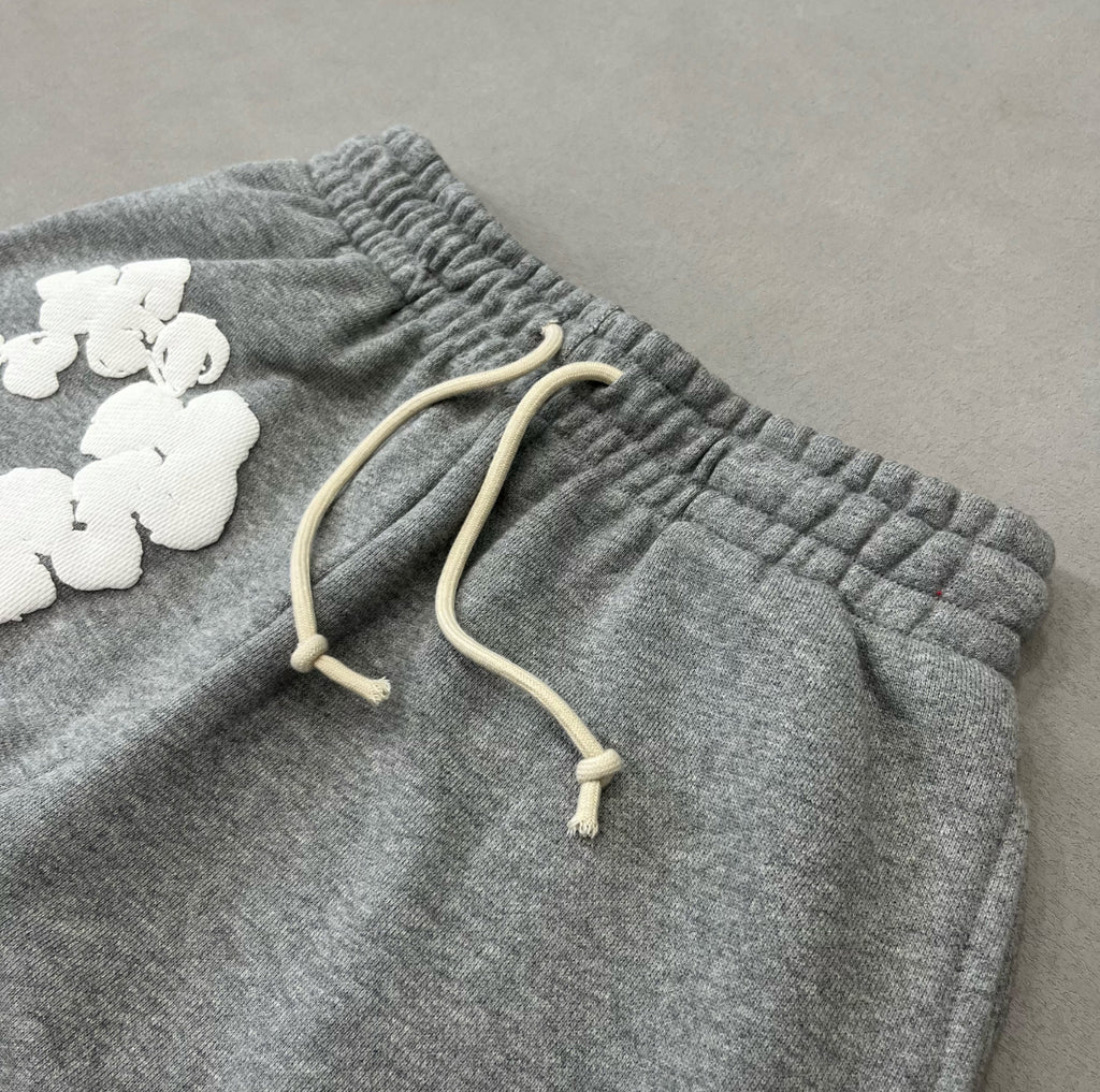 Denim Tear Cotton Wreath Sweatpants