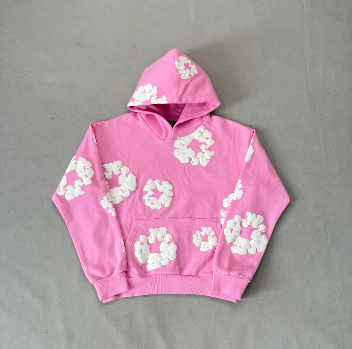Denim Tear Cotton Wreath Hoodie