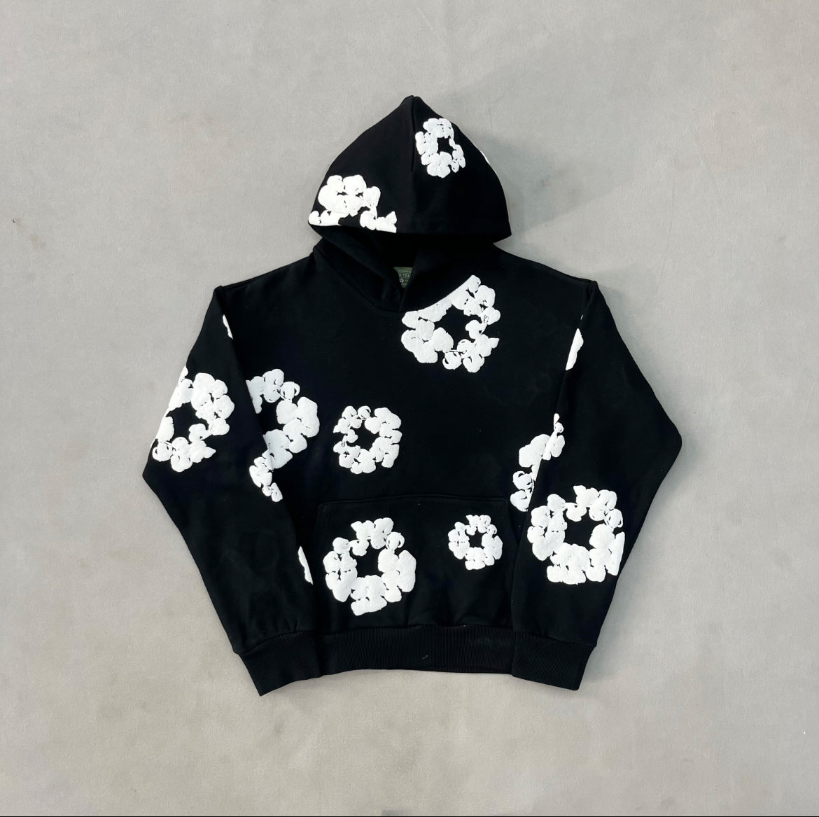 Denim Tear Cotton Wreath Hoodie
