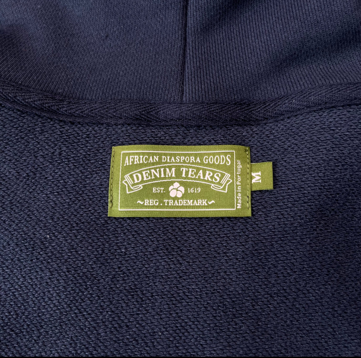 Denim Tear Cotton Wreath Hoodie