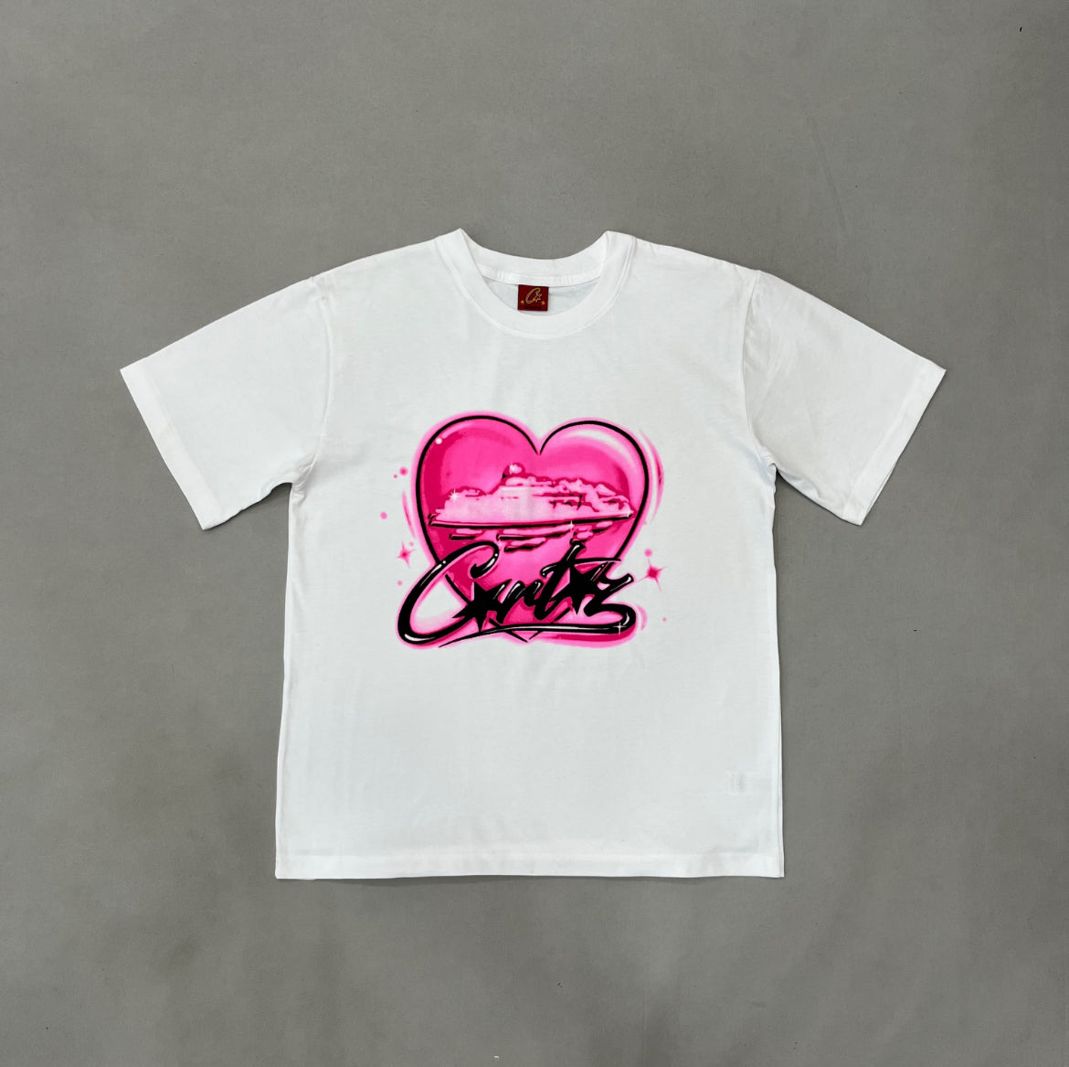 Corteiz Heart Graphic Pink