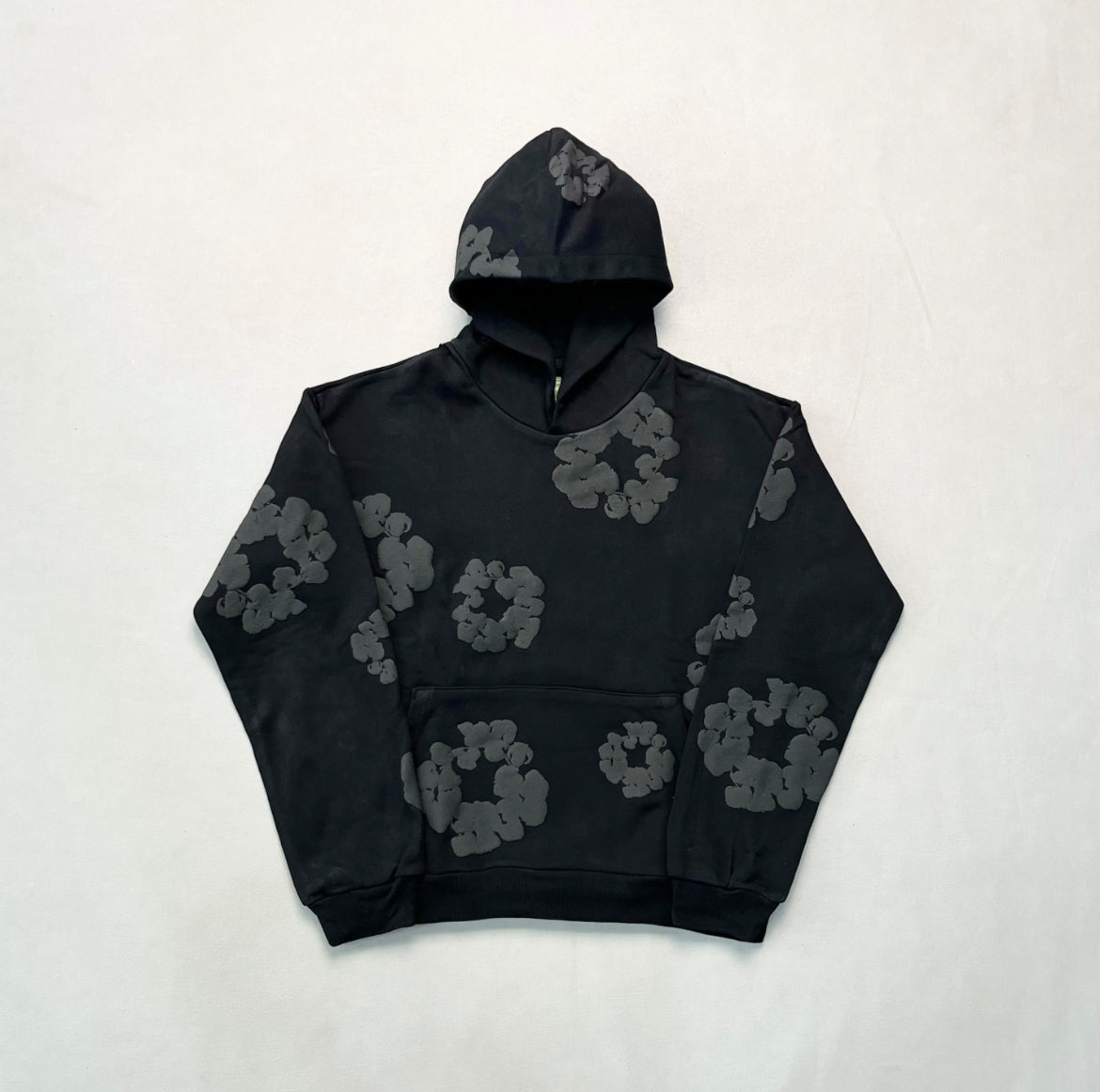 Denim Tear Cotton Wreath Hoodie