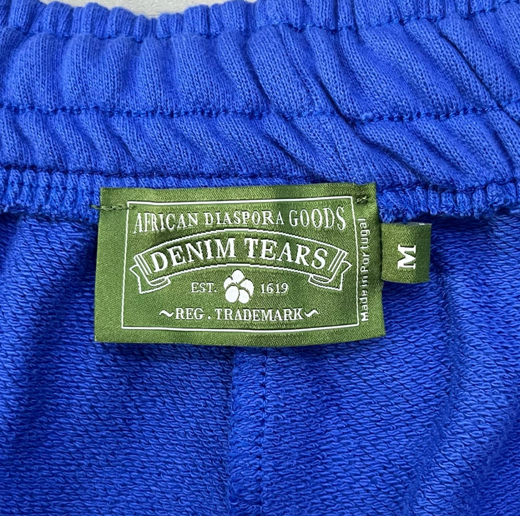 Denim Tear Cotton Wreath Shorts