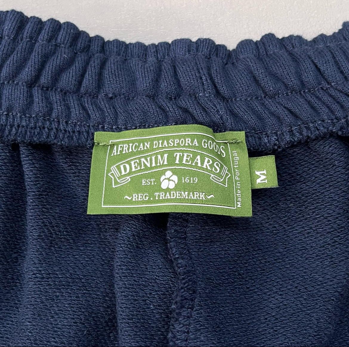 Denim Tear Cotton Wreath Shorts