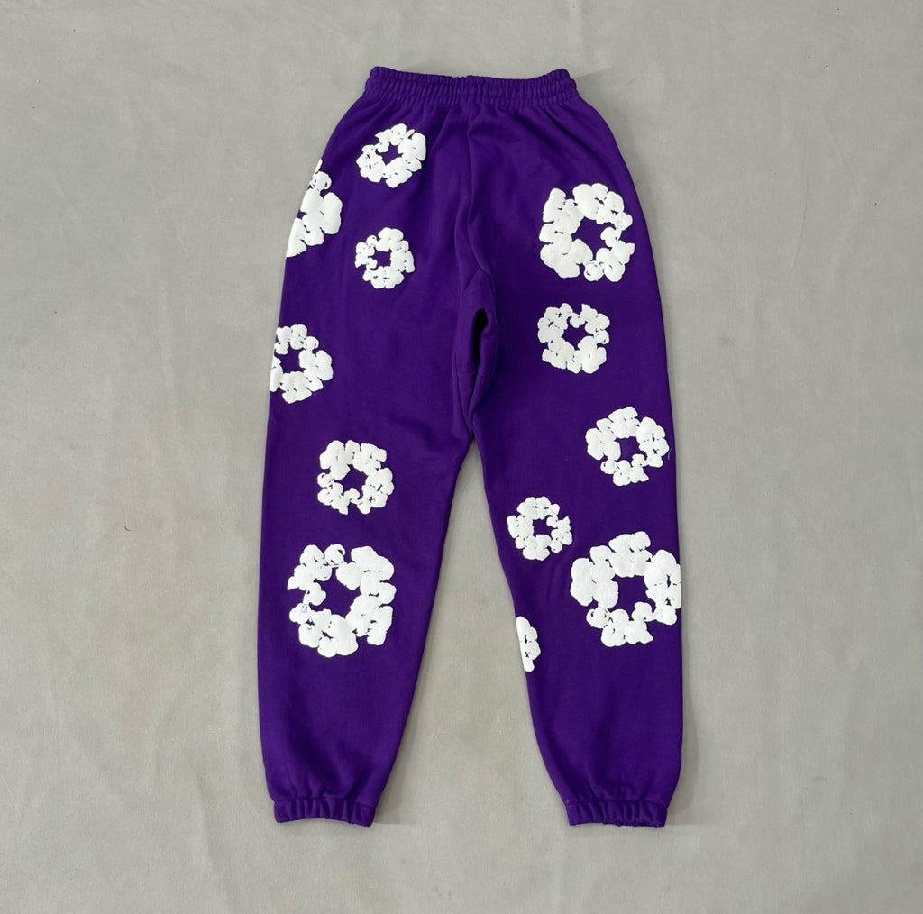 Denim Tear Cotton Wreath Sweatpants