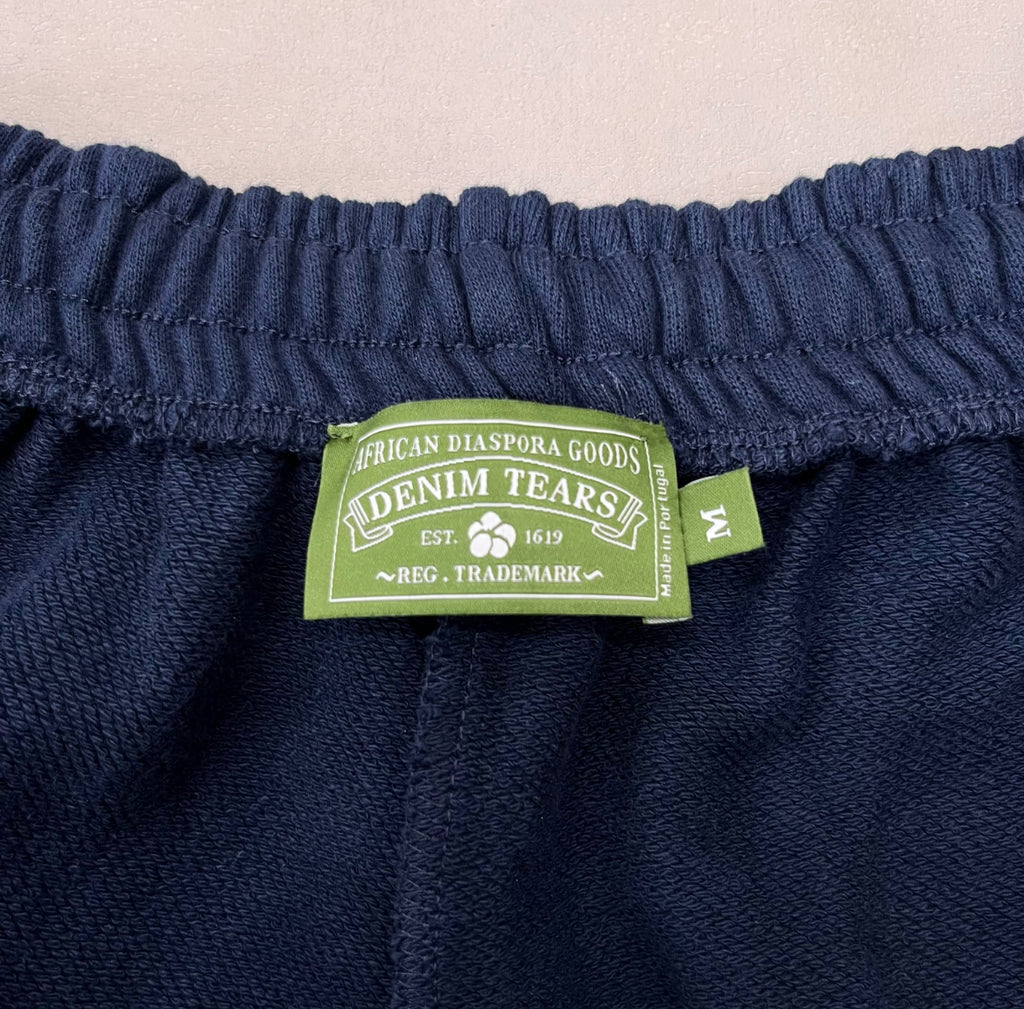 Denim Tear Cotton Wreath Sweatpants