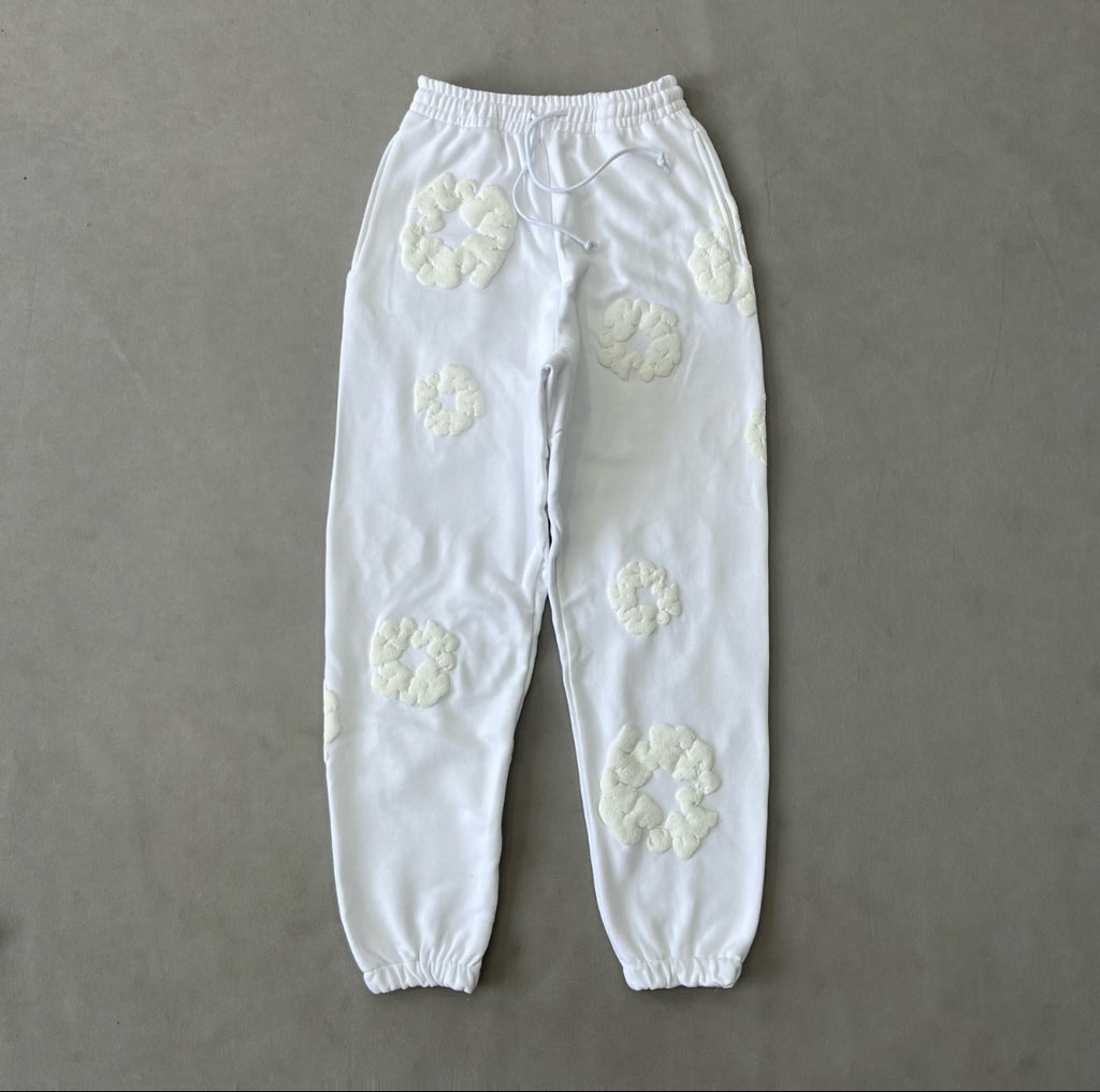 Denim Tear Cotton Wreath Sweatpants