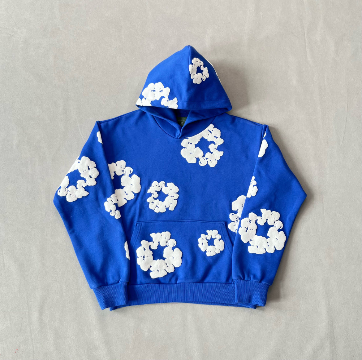 Denim Tear Cotton Wreath Hoodie