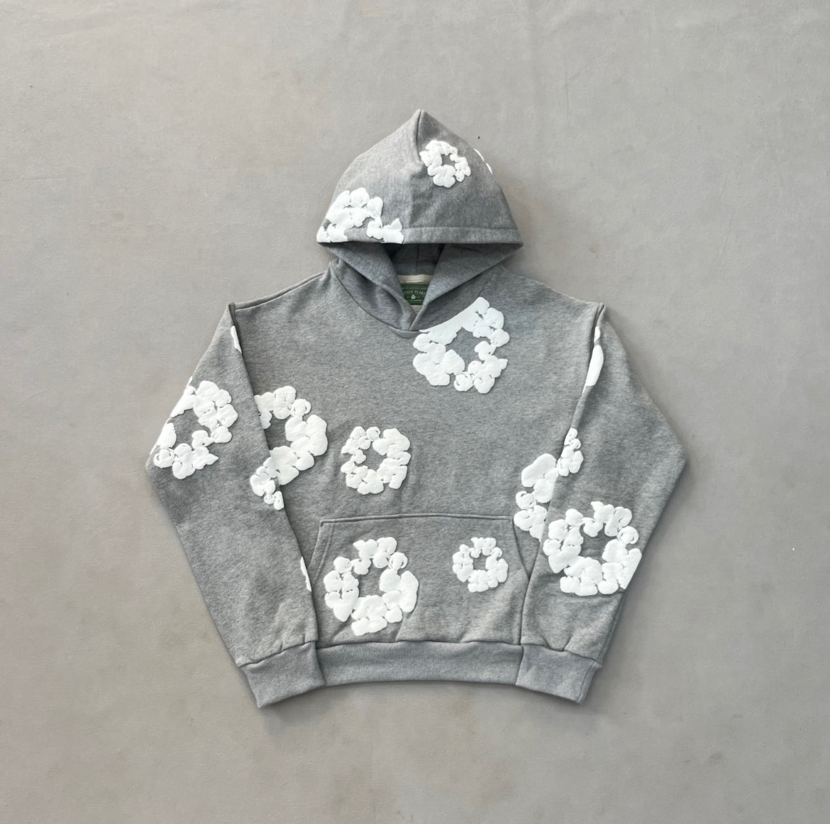 Denim Tear Cotton Wreath Hoodie