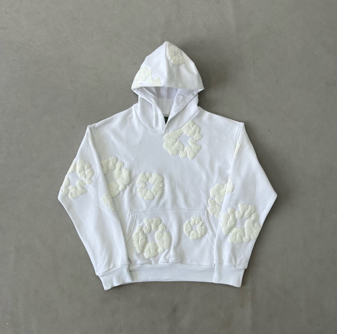 Denim Tear Cotton Wreath Hoodie