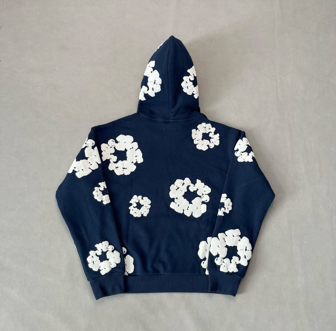 Denim Tear Cotton Wreath Hoodie