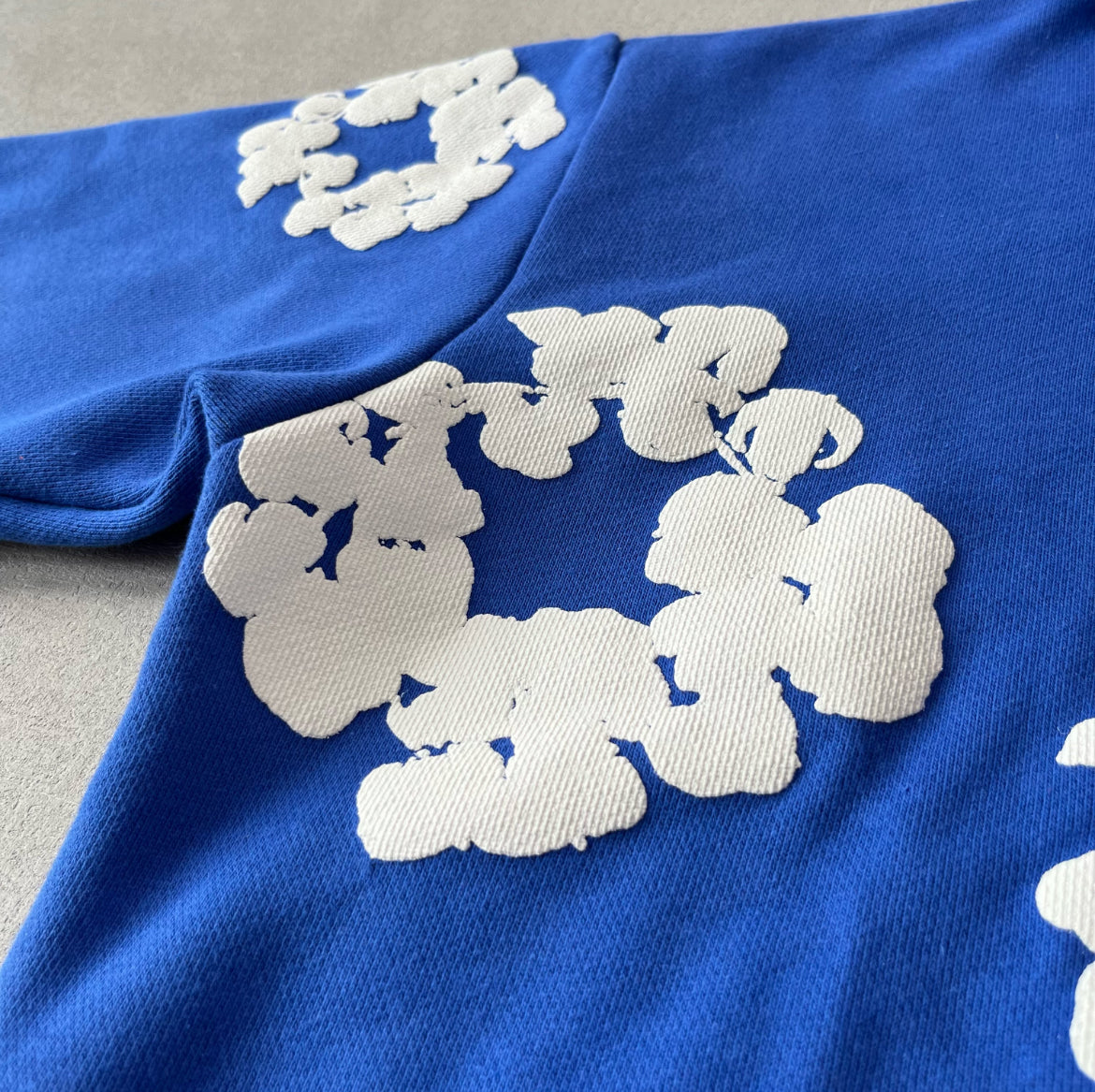 Denim Tear Cotton Wreath Hoodie