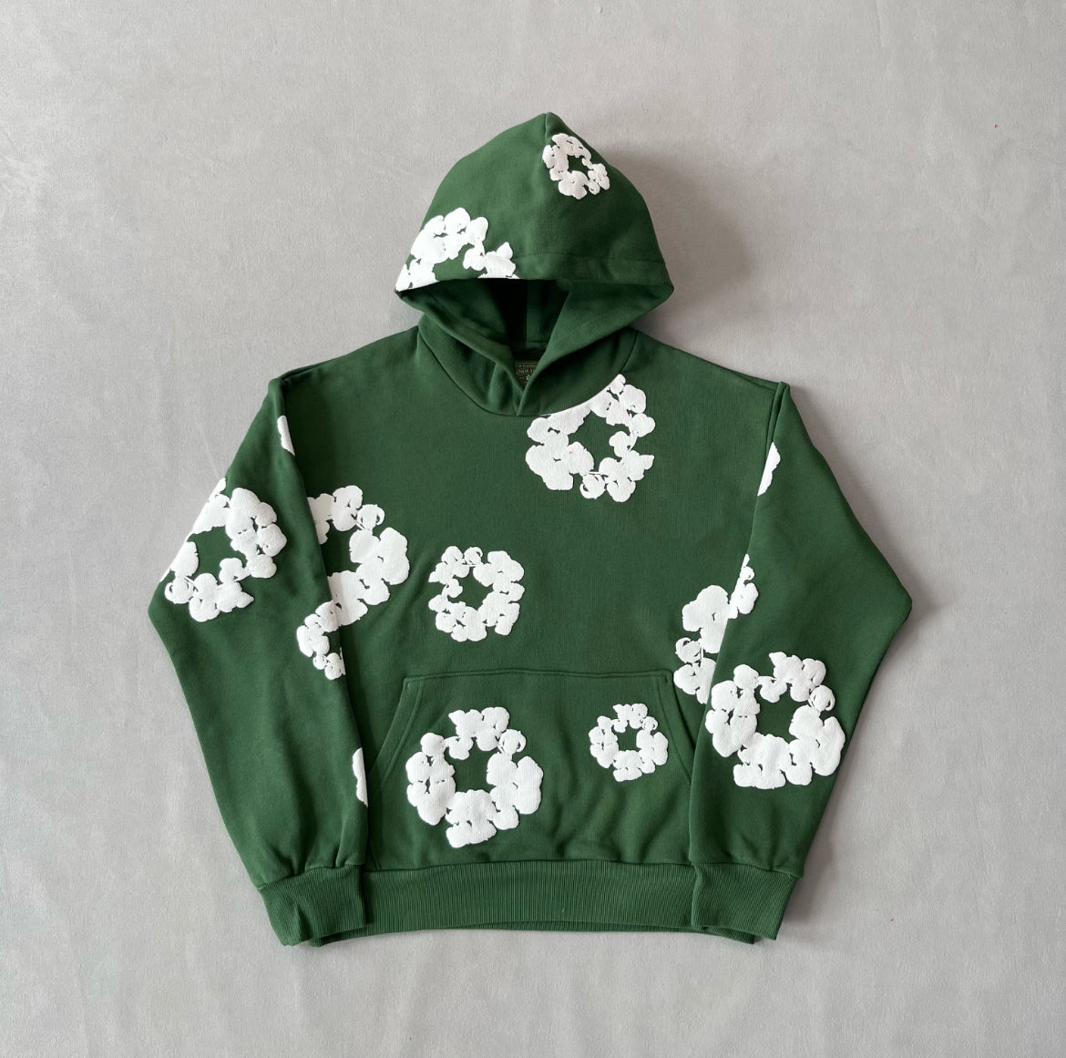 Denim Tear Cotton Wreath Hoodie