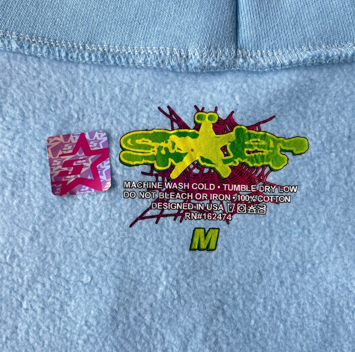 Sp5der OG Sky Blue Web
