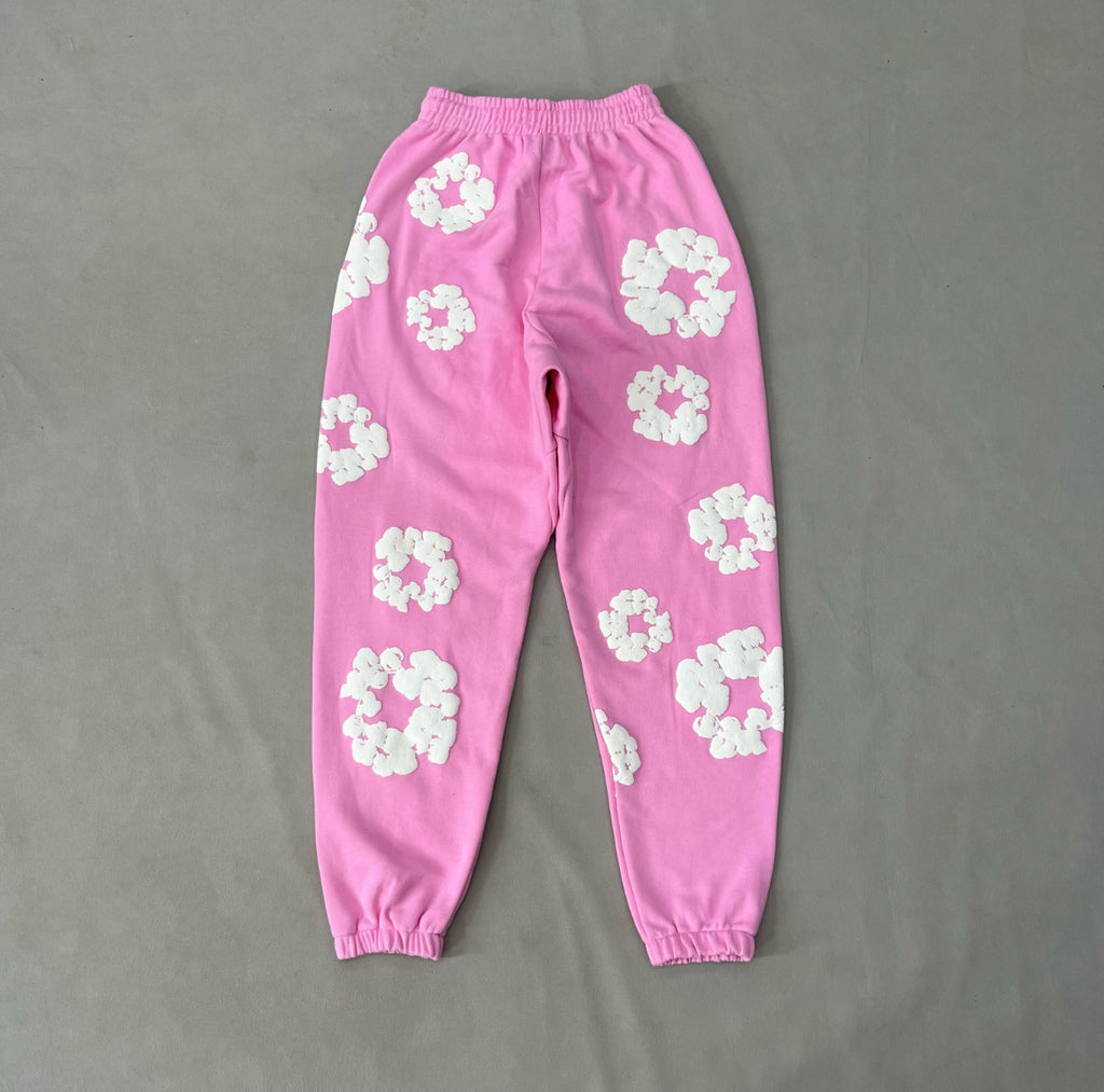 Denim Tear Cotton Wreath Sweatpants