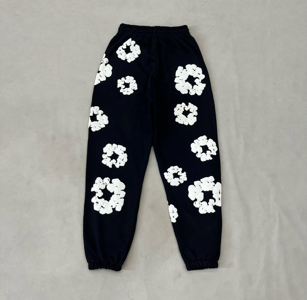 Denim Tear Cotton Wreath Sweatpants