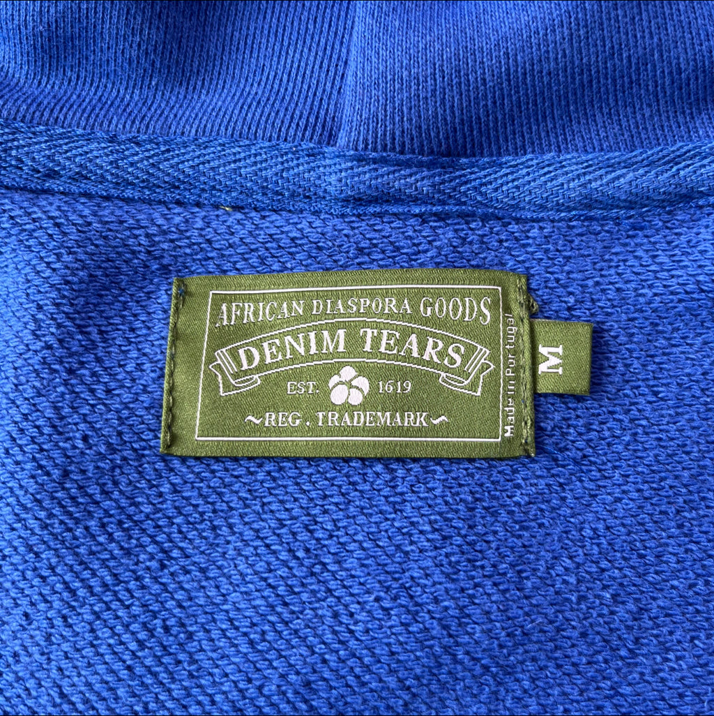 Denim Tear Cotton Wreath Hoodie